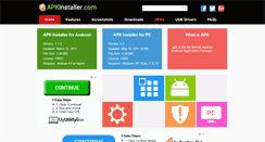 Desktop Screenshot of apkinstaller.com